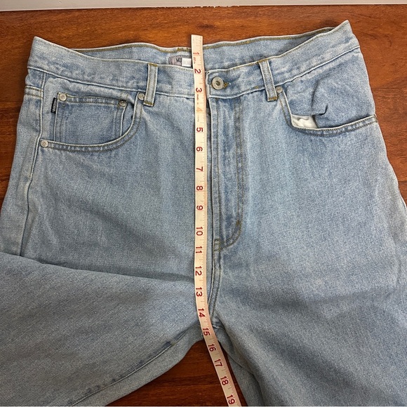 Moschino Denim Jeans Metal Logo Size 36 Vintage - Picture 9 of 10